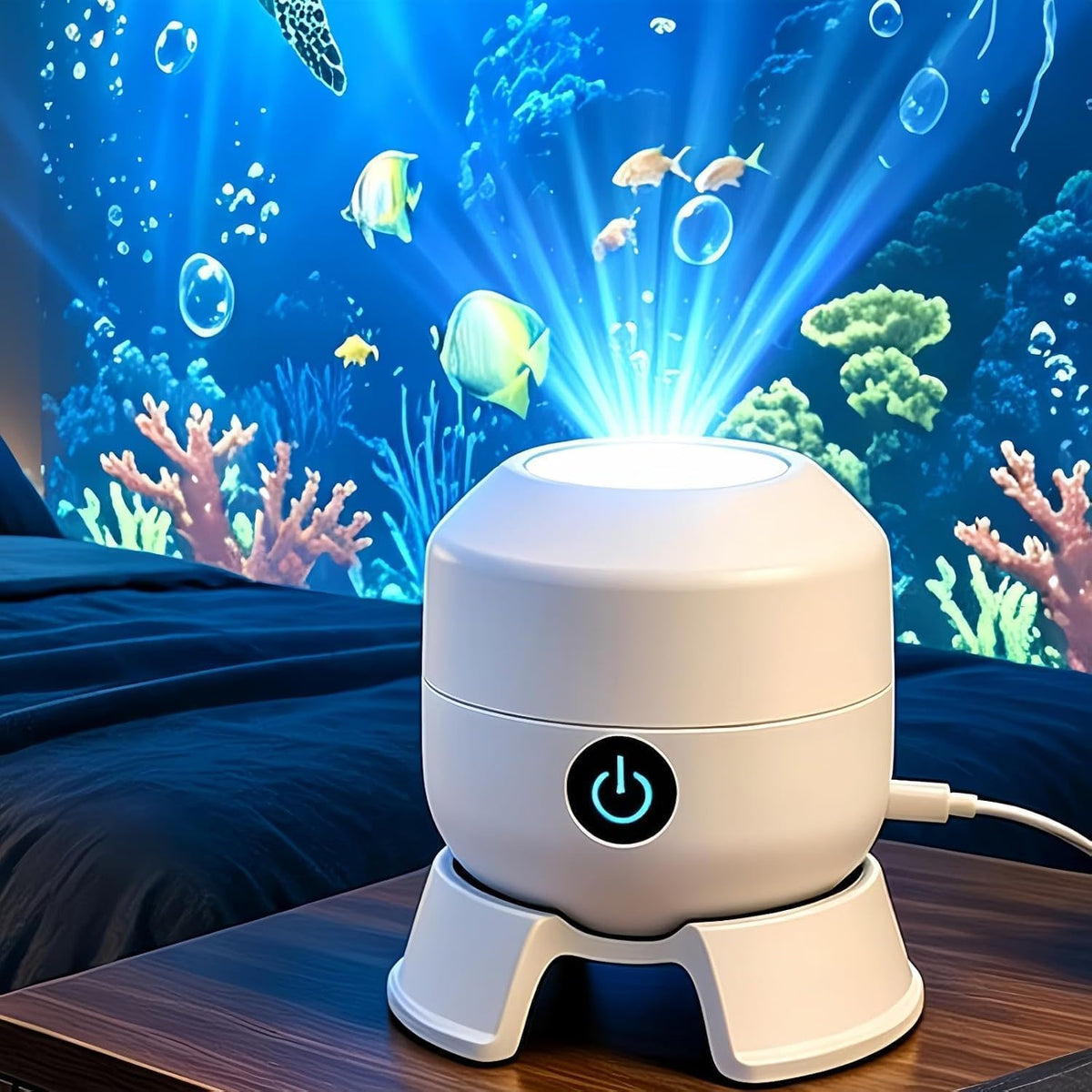 Lumină Magică Oceanică Rotativă